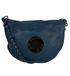 Daria Satchel, &pound;175, Handbags, Blue, Leather, Front view